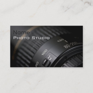Foto Studio Business Card Visitenkarte