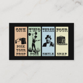 Foto-Stütze-Zeichen Visitenkarte