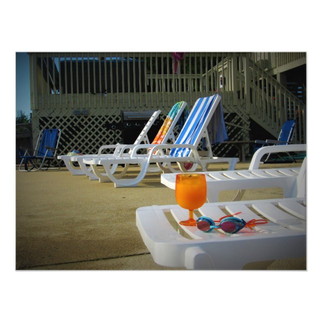 Foto "Summer Vacation Done Right" drucken (Vorne)