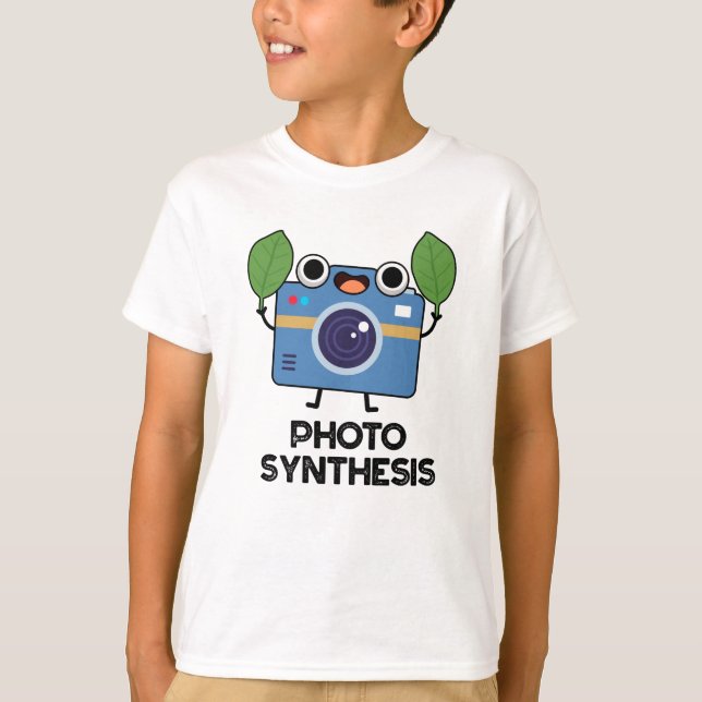 Foto Synthese Funny Camera Puff T-Shirt (Vorderseite)