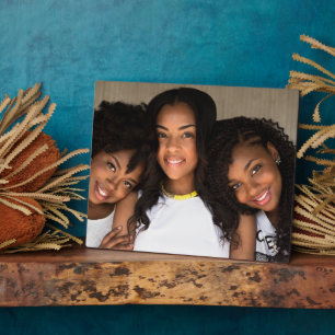 Foto Tabletop Plaque mit Easel Fotoplatte