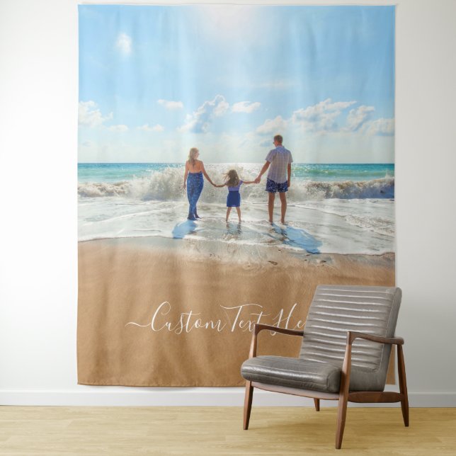 Foto-Tapisserie mit Personalisiertem benutzerdefin Wandteppich (Beispiel)