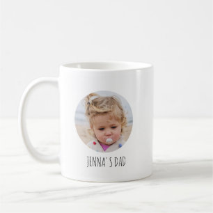 Foto-Tasse für Vater Personalisiert Kaffeetasse