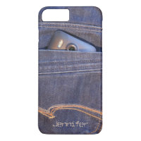Foto Telefon in Demojeans Taschenname Monogramm