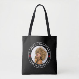Foto Text Herz I Liebe Meine Phantastische Freundi Tasche