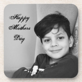 Foto Textvorlage Persönliche Mütter Tag Getränkeuntersetzer