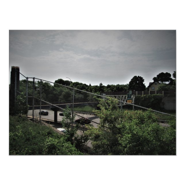 Foto "The Bridge to Dimension Zed" drucken (Vorne)