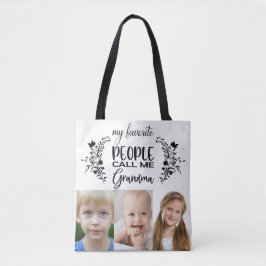 FOTO TOTE BAG FÜR GRANDMOTHER TASCHE