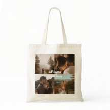 Foto Tote Tasche für personalisierte Paare