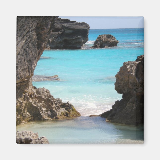 Foto Tropical Island Coast & Sea Magnet (Vorne)