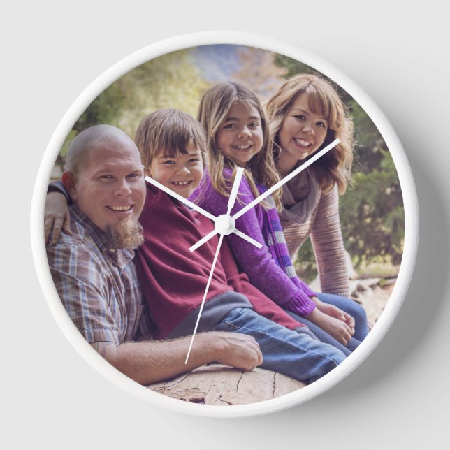 Foto-Uhr Uhr (Vorderseite)