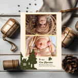 Foto umso leichter die Geburt Feiertagskarte<br><div class="desc">Die Herbstwärmskarte "Foto The More The Merrier Birth Holiday Card" ist ein perfekter Weg, um die Freude der Urlaubssaison mit der Ankündigung Ihrer neuen Ankunft zu verbinden. Diese Produktbeschreibung zeigt die personalisierte Touch der Karte und ihre Fähigkeit, sowohl Urlaubsjubeln als auch die Begeisterung, Eltern zu werden, zu vermitteln. Erleben Sie...</div>