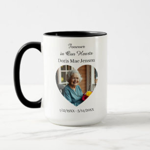 Foto- und Gedicht-Sentimentales Andenken Tasse