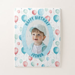 Foto und Name, Blue Balloons