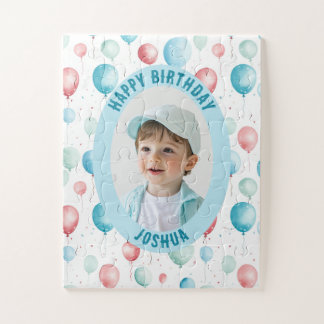 Foto und Name, Blue Balloons