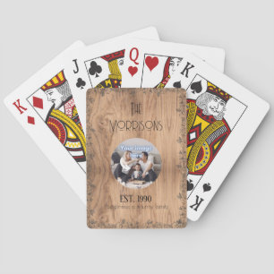 Foto und Name der Familie   Ihr tolles Angebot   R Spielkarten