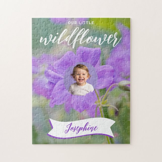 Foto und Name der lila Wildblume für Kid (Vertikal)