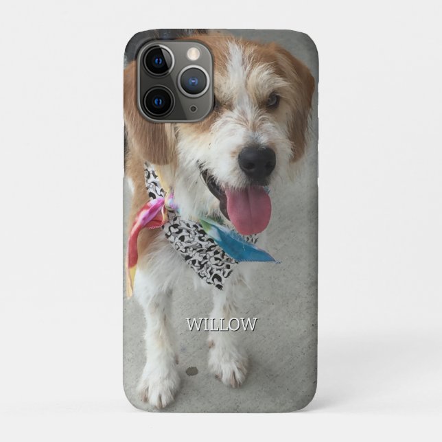 Foto und Name des Tieres Case-Mate iPhone Hülle (Rückseite)