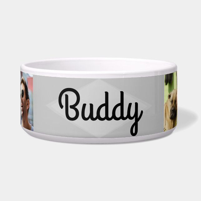 Foto und Name Dog Food Bowl - HAMbWG Napf (Vorderseite)
