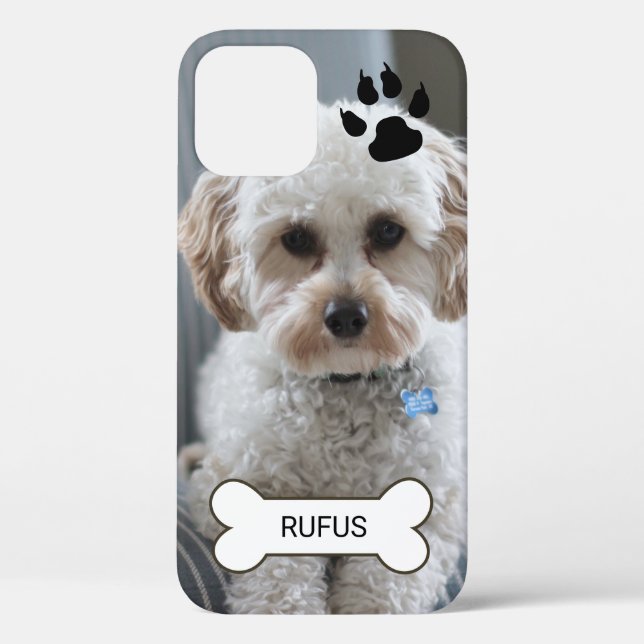 Foto und Name Maßgeschneiderter Personalisierter H Case-Mate iPhone Hülle (Rückseite)