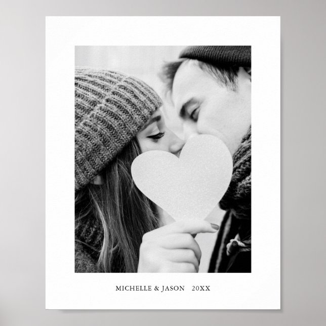 Foto und Name Poster (Vorne)