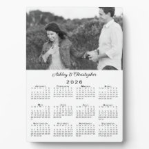 Foto und Namen Personalisiert 2026 Kalender