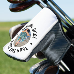 Foto und Text personalisiert Golf Headcover