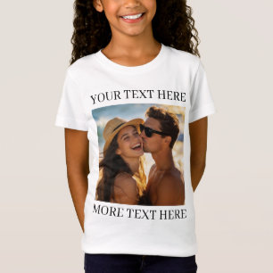Foto und Text T-Shirt