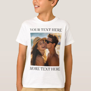 Foto und Text T-Shirt