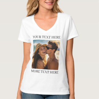 Foto und Text T-Shirt