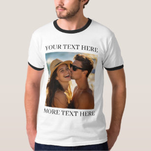 Foto und Text T-Shirt