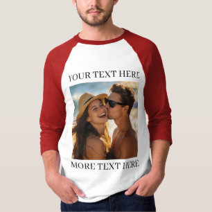 Foto und Text T-Shirt
