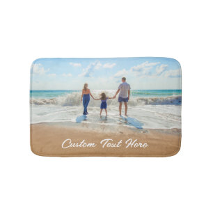 Foto und Textbath-matte-Geschenk anpassen Badematte