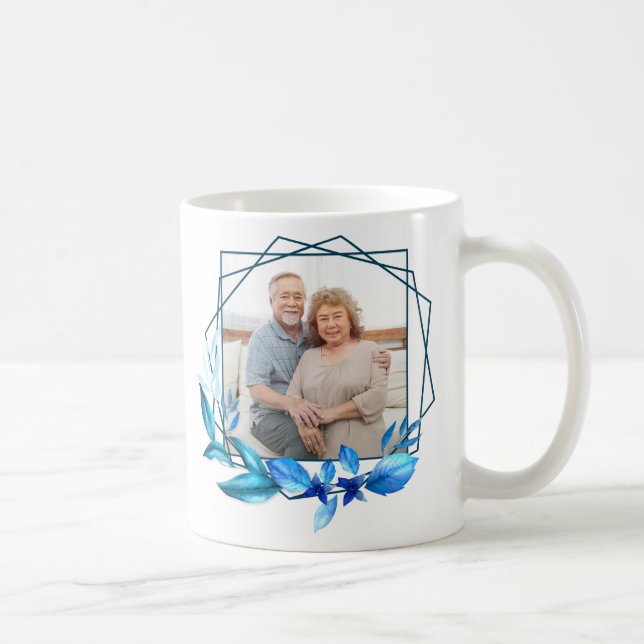Foto- und Textgeschenk für Mama oder Familie Kaffeetasse (Rechts)