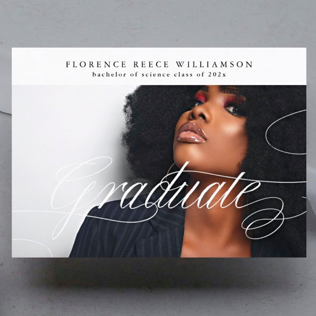 Foto-Uni-Abschluss für individuell anpassbare Kall Ankündigung (Von Creator hochgeladen)