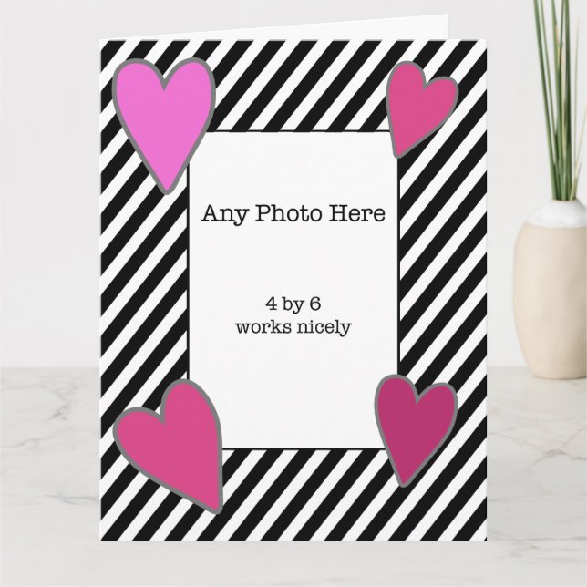 Foto Valentine für Oma Karte (Vorderseite)