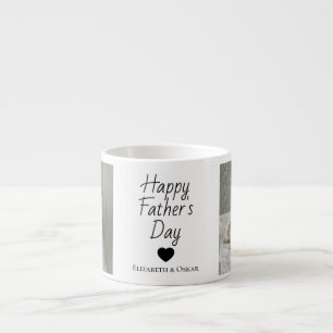 Foto Vatertag Geschenk mit Kindernamen - Espressotasse