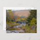 Foto Vermont Stream Wasserfall Herbst Postkarte (Vorne/Hinten)