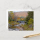 Foto Vermont Stream Wasserfall Herbst Postkarte (Vorderseite/Rückseite Beispiel)
