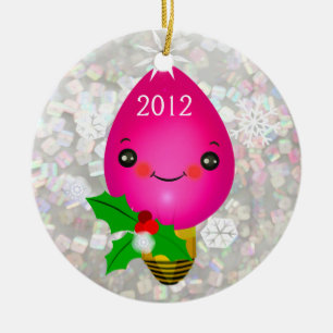 Foto-Verzierung des kundenspezifischen Babys erste Keramik Ornament