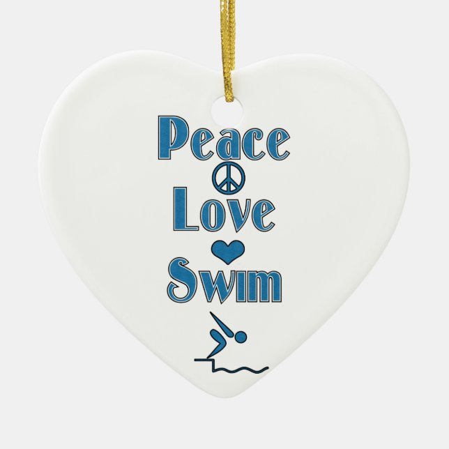 Foto-Verzierungs-Schablone des Schwimmers Keramikornament (Vorne)
