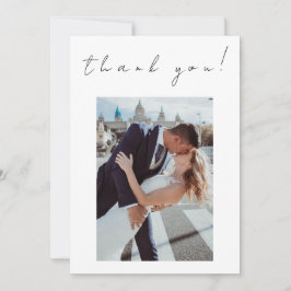 Foto Vielen Dank für Ihre Hochzeitskarte - Zwillin Einladung