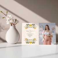 Foto Vintage Himmels Botanische Babyparty