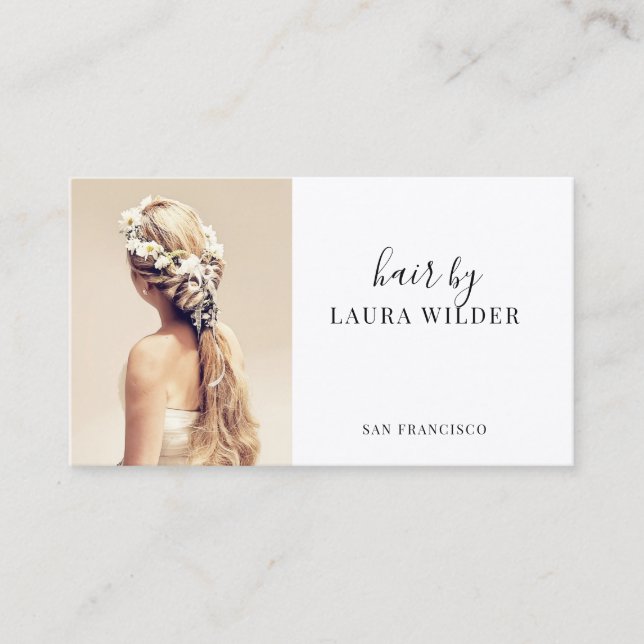 Foto-Visitenkarte Visitenkarte (Vorderseite)