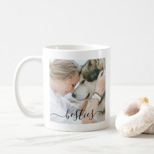 Foto von Besties Mom und Hund Kaffeetasse