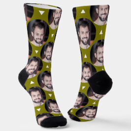 Foto von Boyfriend for Girlfriend Olive Green Fun Socken