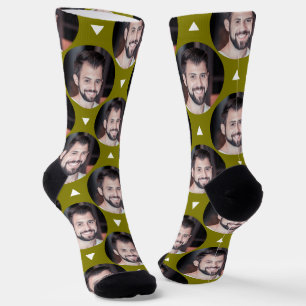 Foto von Boyfriend for Girlfriend Olive Green Fun Socken