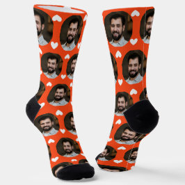 Foto von Boyfriend For Girlfriend Sporty Orange Socken