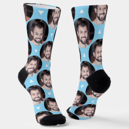 Foto von Boyfriend für Girlfriend Light Blue Socken