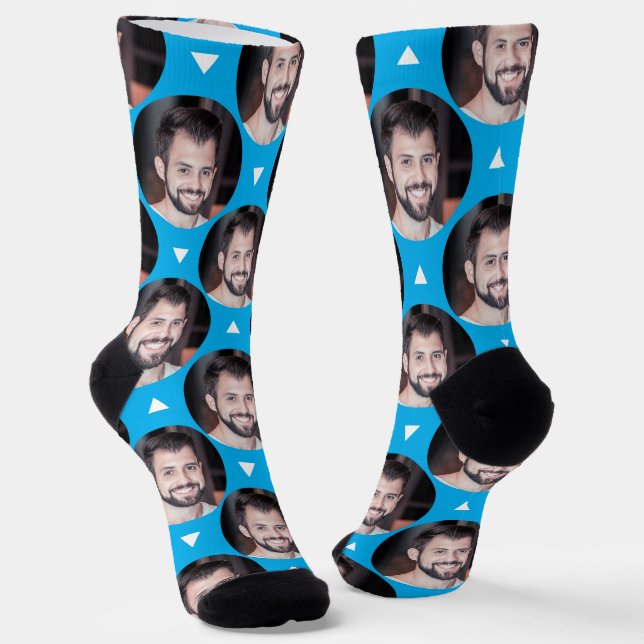 Foto von Boyfriend für Girlfriend Sea Blue Socken (Gewinkelt)